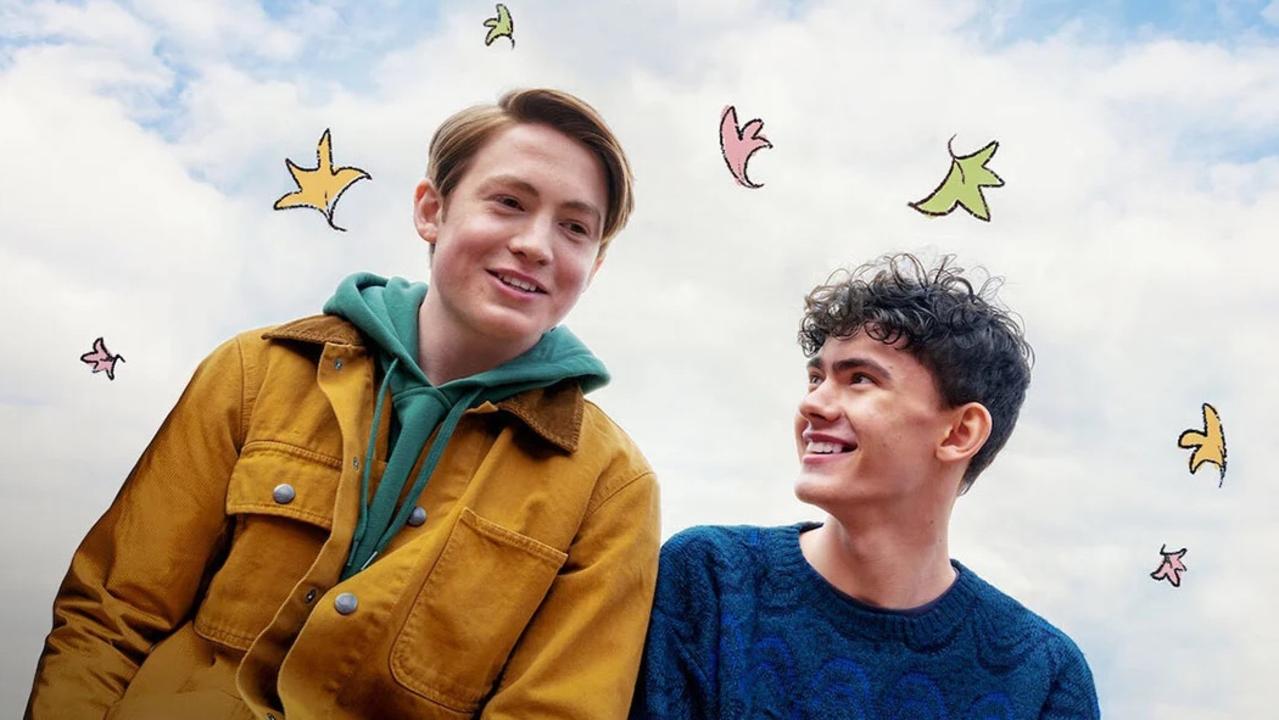 Heartstopper tells a same-sex coming-of-age romance. Picture: Netflix