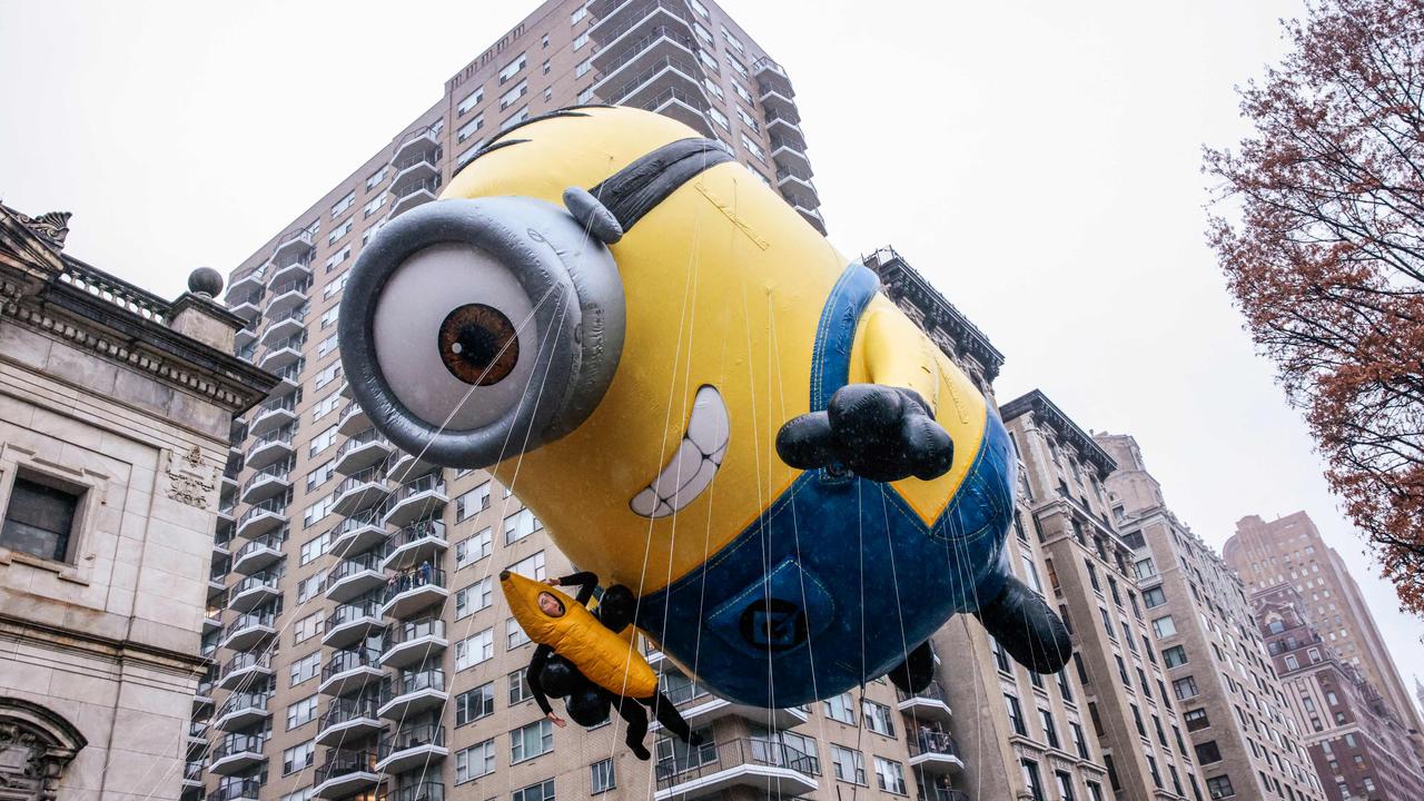 Could this be the world’s biggest minion? Picture: Kena Betancur / Getty Images North America / Getty Images via AFP