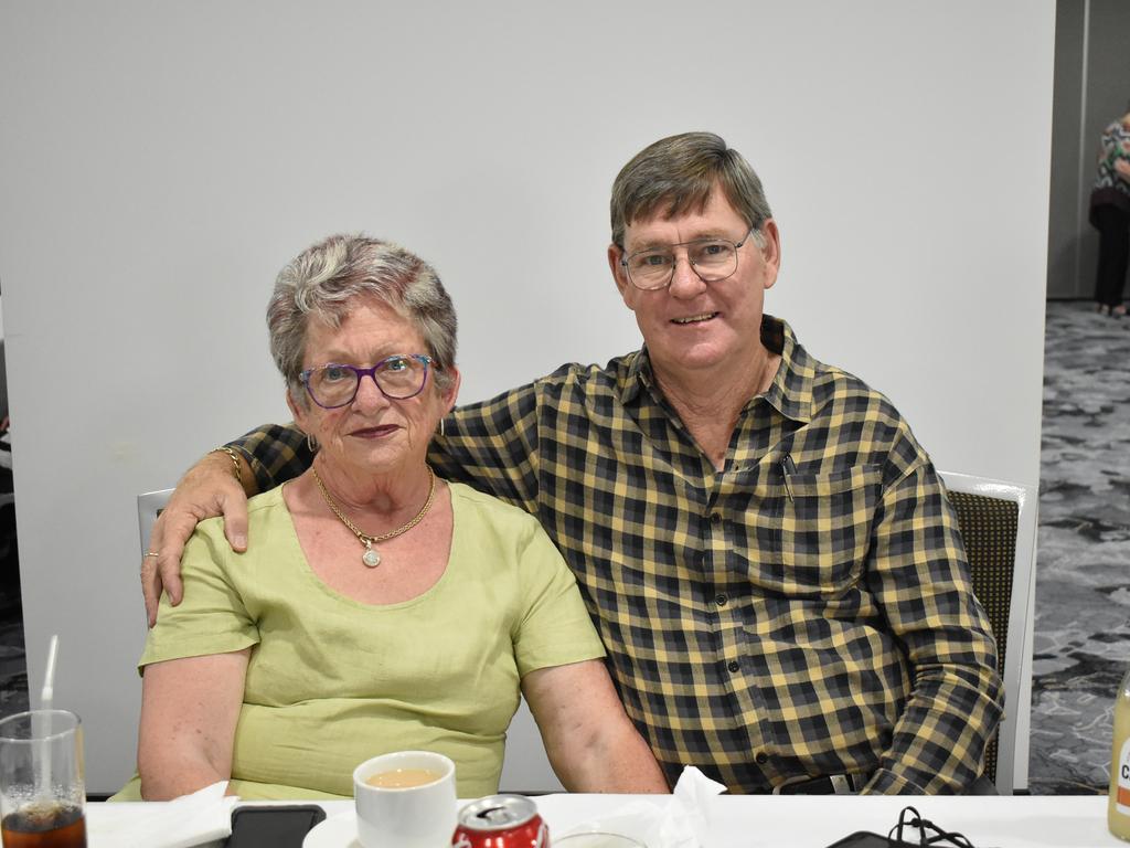 Arthur and Jo Lysaught at the Grafton District Services Club 2021 Melbourne Cup Luncheon.