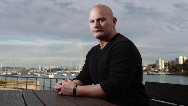 ADF veteran Shane Healey says PTSD “destroyed my life”. Picture: Tim Hunter