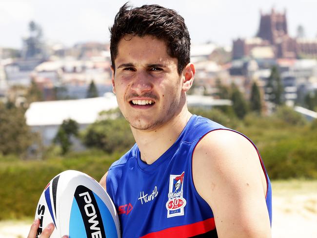 Jack Johns, son of Matty Johns, has signed with the Newcastle Knights. Picture by Peter Lorimer.