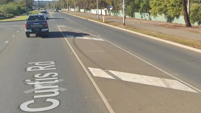 Curtis Rd is one of the most hated roads in the northern suburbs, with small businesses crafting car stickers with the phrase “F*** Curtis Rd”. Picture: Supplied