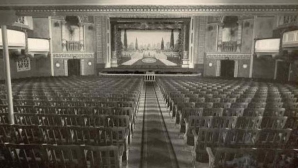 Inside the Bundaberg Wintergarden Theatre.