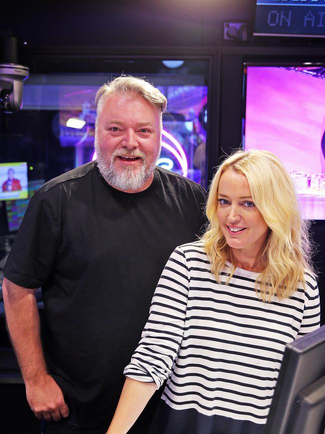 Kyle Sandilands and Jackie O