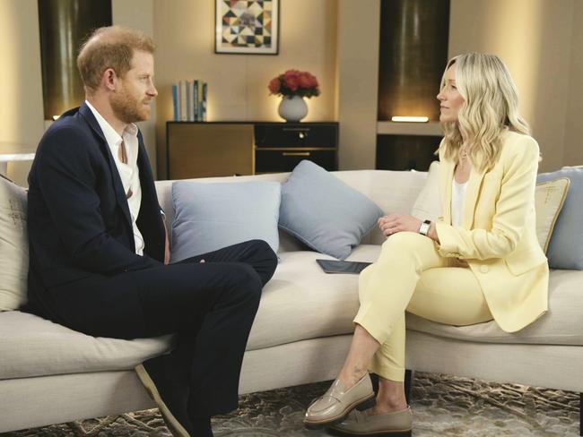 Prince Harry interviewed for Tabloids on Trial. Picture: ITV