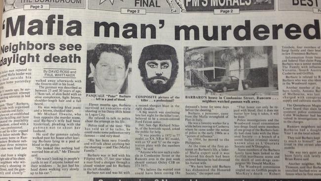 Mafia murder Brisbane: Pasquale “Peter’’ Barbaro killed at Runcorn home ...