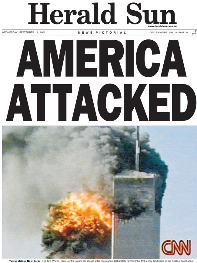 September 11, 2001 — Live-stream broadcast of hijacked passenger aircrafts bringing down the World Trade Centre towers in New York and plummeting into the Pentagon outside Washington shocked the world and signalled the beginning of the war on terror.