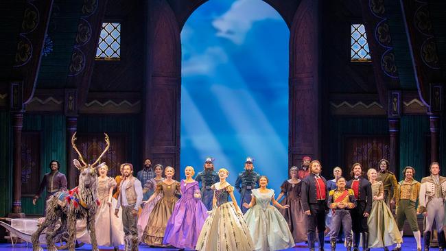 Frozen The Musical is on ice for the next week at least. Picture: Lisa Tomasetti