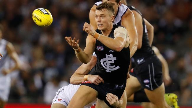 Patrick Cripps was back to his best for the Blues. Picture: AFL Photos/Getty Images