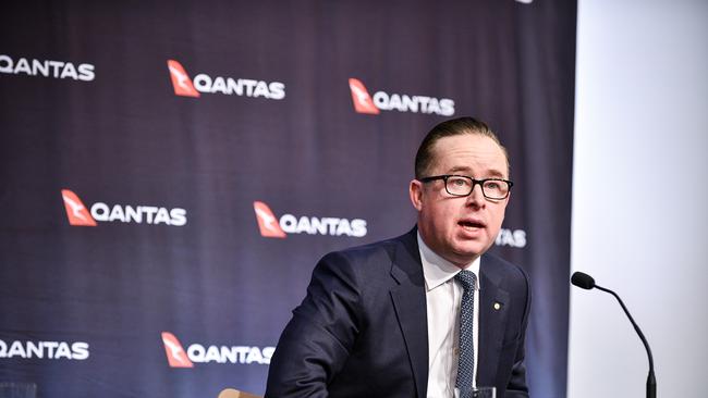 Qantas CEO Alan Joyce. Picture: Flavio Brancaleone