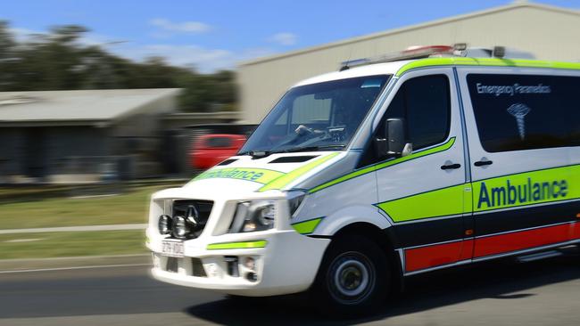 A 59-year-old man is fighting for life after crashing his motorbike in to a tree in northern New South Wales yesterday.