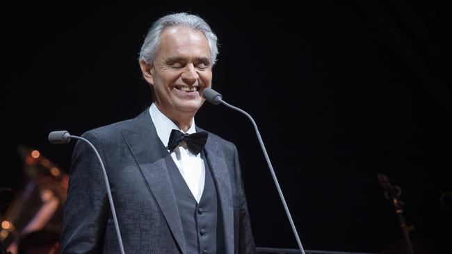 Bocelli played five sold out shows in Australia on his 2022 tour. Picture: David Wolff-Patrick / Redferns.