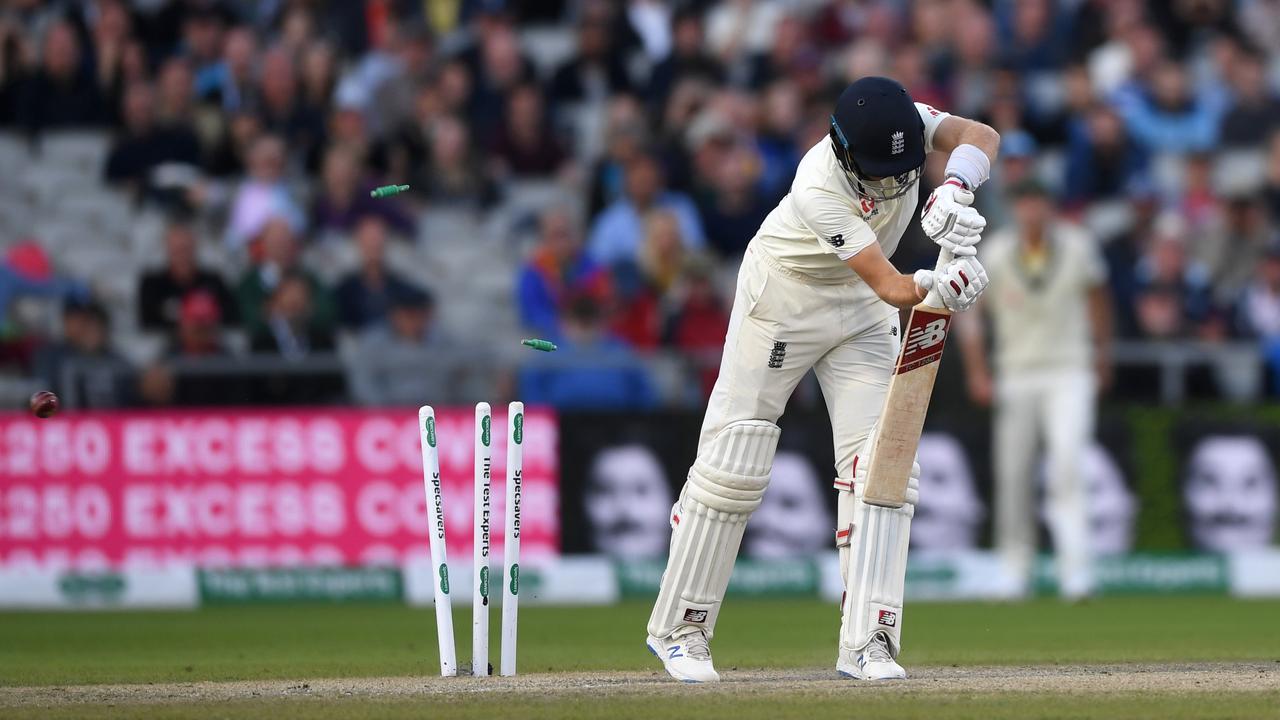 Pat Cummins found perfection bowling to Joe Root at Old Trafford.