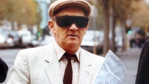 Father Gerald Ridsdale outside court, on 15 August 1993.