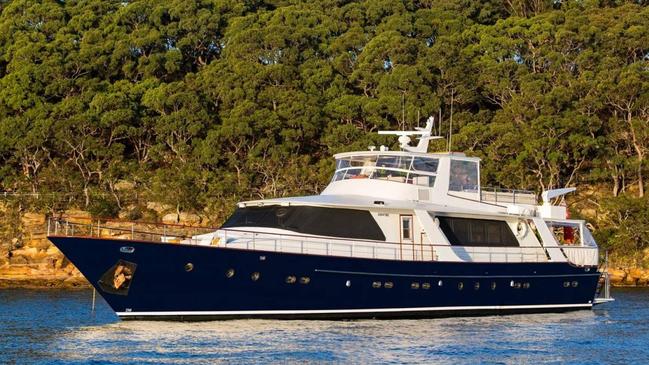 The Commonwealth Bank is selling Jon Adgemis' luxury yacht, Hiilani.