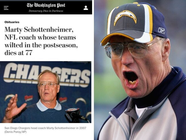 The Washington Post's dead coach blooper.