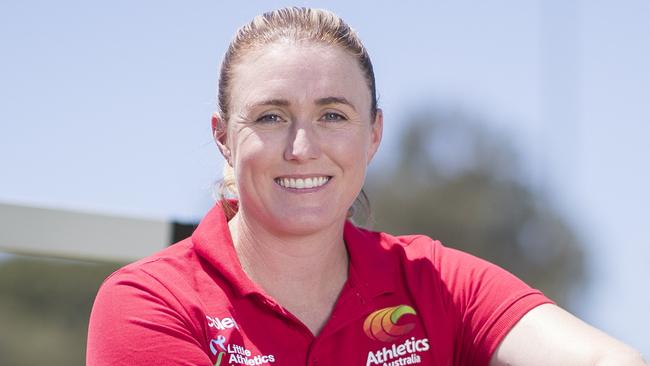 Former Olympian Sally Pearson.  Pic Peter Wallis