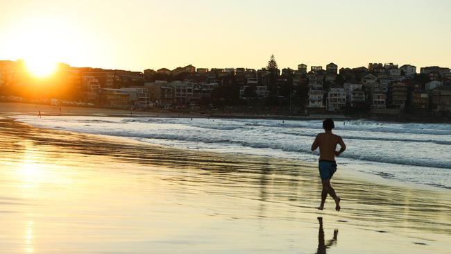 Sydneysiders have been enjoying top temperatures of 22 degrees. Picture: John Grainger