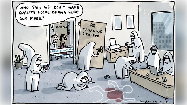 Jon Kudelka Letters Cartoon for 27-09-2018Version: Letters Cartoon  (1280x720 - Aspect ratio preserved, Canvas added)COPYRIGHT: The Australian's artists each have different copyright agreements in place regarding re-use of their work in other publications.Please seek advice from the artists themselves or the Managing Editor of The Australian regarding re-use.