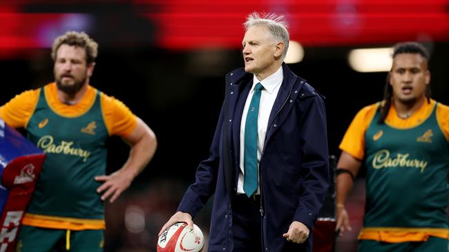 Joe Schmidt will shortly step down as Wallabies mentor after a successful stint. Picture: Getty