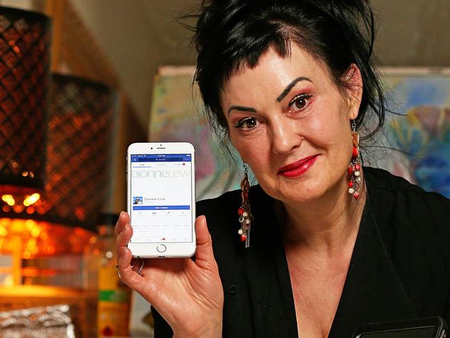 Social media expert Dionne Lew pictured at home with social media devices. Dionne gives advice to job seekers regarding their social media accounts and how to use them effectively. To go with the News Corp 5000 jobs in 50 days campaign. Picture: Tim Carrafa