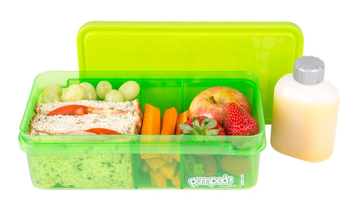 Divided Slim Lunch Box