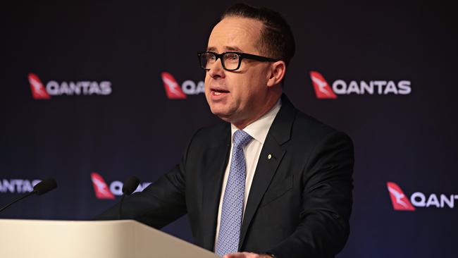 Qantas CEO Alan Joyce. Picture: Adam Yip.