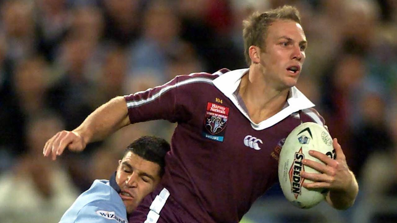 Darren Lockyer did some of his finest work in the No.1 jersey. Pic Phil Hillyard. Rugby League A/CT