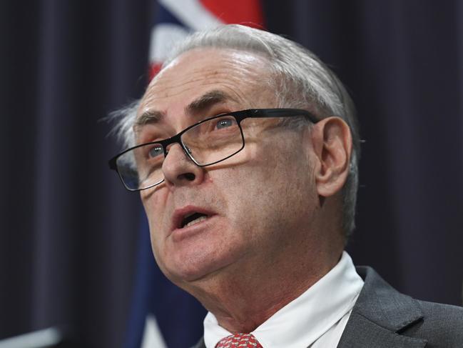 CANBERRA, Australia - NewsWire Photos - September 17, 2024: Trade Minister Don Farrell holds a press conference at Parliament House in Canberra. Picture: NewsWire / Martin Ollman