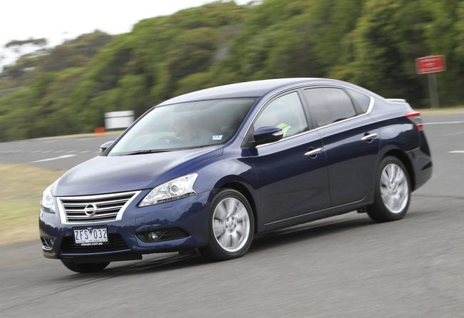 Nissan's new Pulsar sedan. 