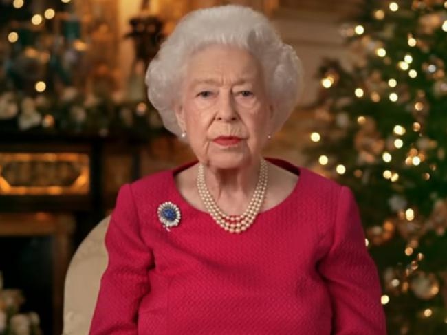 The Queen in her Christmas message. Source: YouTube