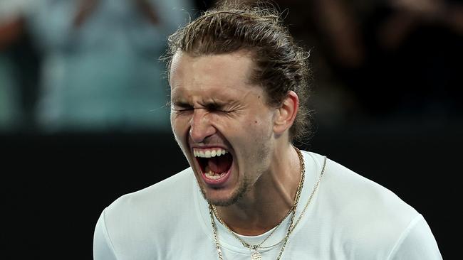 Zverev will now face Daniil Medvedev. (Photo by Julian Finney/Getty Images)