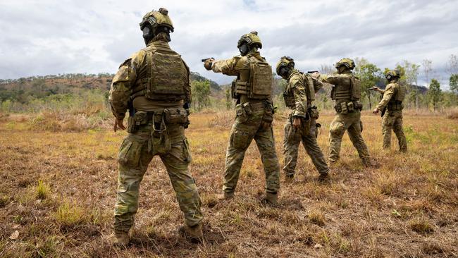 Australia needs to invest in credible military capability to deter potential ad­versaries. Picture: TPR Dana Millington