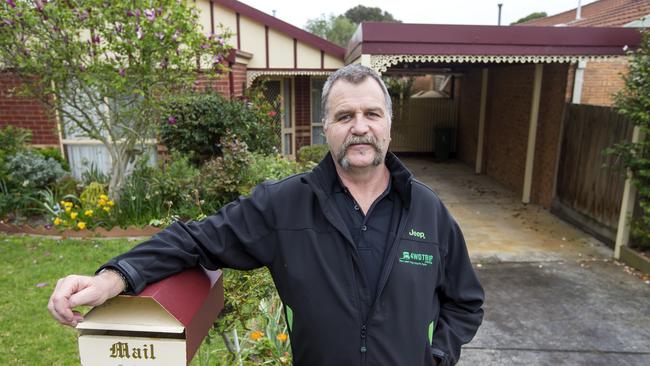 Allan Williams, 57, recently sold his mother's house in Berwick, for $435,000 after about five days on the market. Picture: Sarah Matray