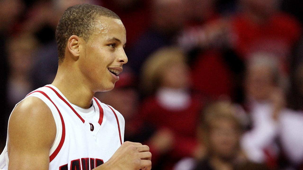 Steph Curry's No. 30 jersey will be retired by Davidson