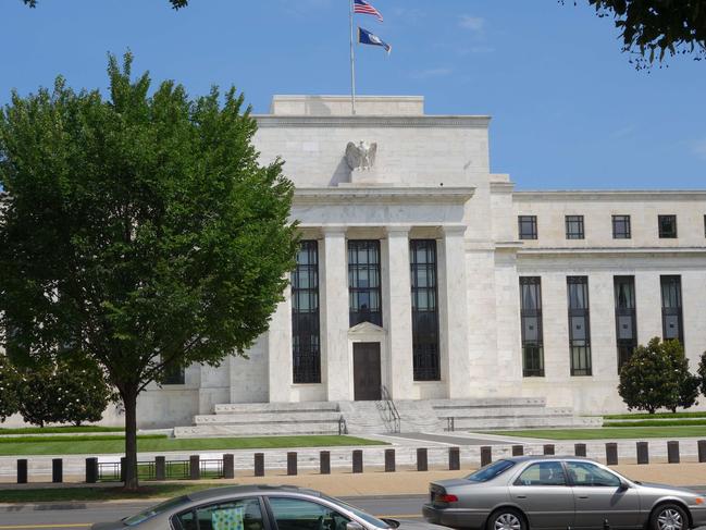 (FILES) This August 1, 2015 file photo shows the US Federal Reserve building in Washington, DC. A top Federal Reserve official said August 26, 2015 that there was less justification now for raising interest rates in September than just a few months ago.The need to normalize monetary policy in September seems 
