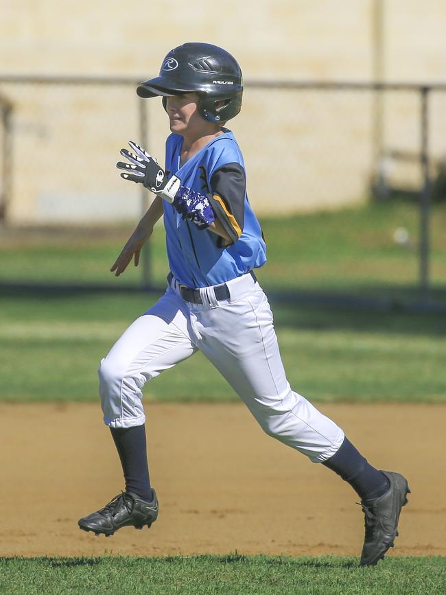Met North V Sunshine Coast at the 12-14 years QLD School Sport 12-14 years Baseball Championships at Benowa. Picture: Glenn Campbell