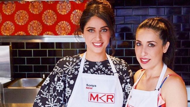 MKR contestants Sonya and Hadil Picture: Instagram @sonyahadilau