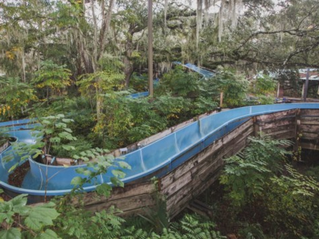 Rides included a dual-speed flume ride. Picture: Abandoned Southeast/Media Drum Images/Australscope