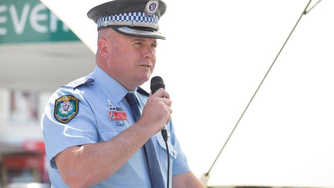 Detective Chief Inspector Darren Newman flagged junior sporting matches could be cancelled over concerns of an escalation in gang violence. Picture: Melvyn Knipe