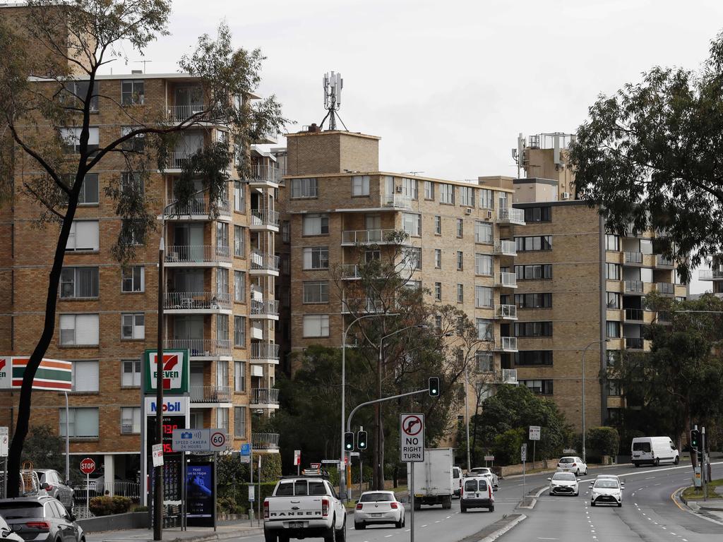 The Census revealed that 16 per cent of Aussies lived in apartments. Picture: NCA NewsWire / Nikki Short