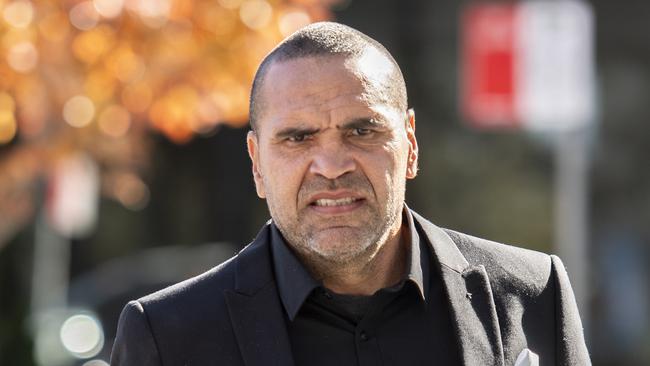 Former NRL player and boxer Anthony Mundine is accused of flouting public health orders during the Covid pandemic. Picture: NewsWire/ Monique Harmer