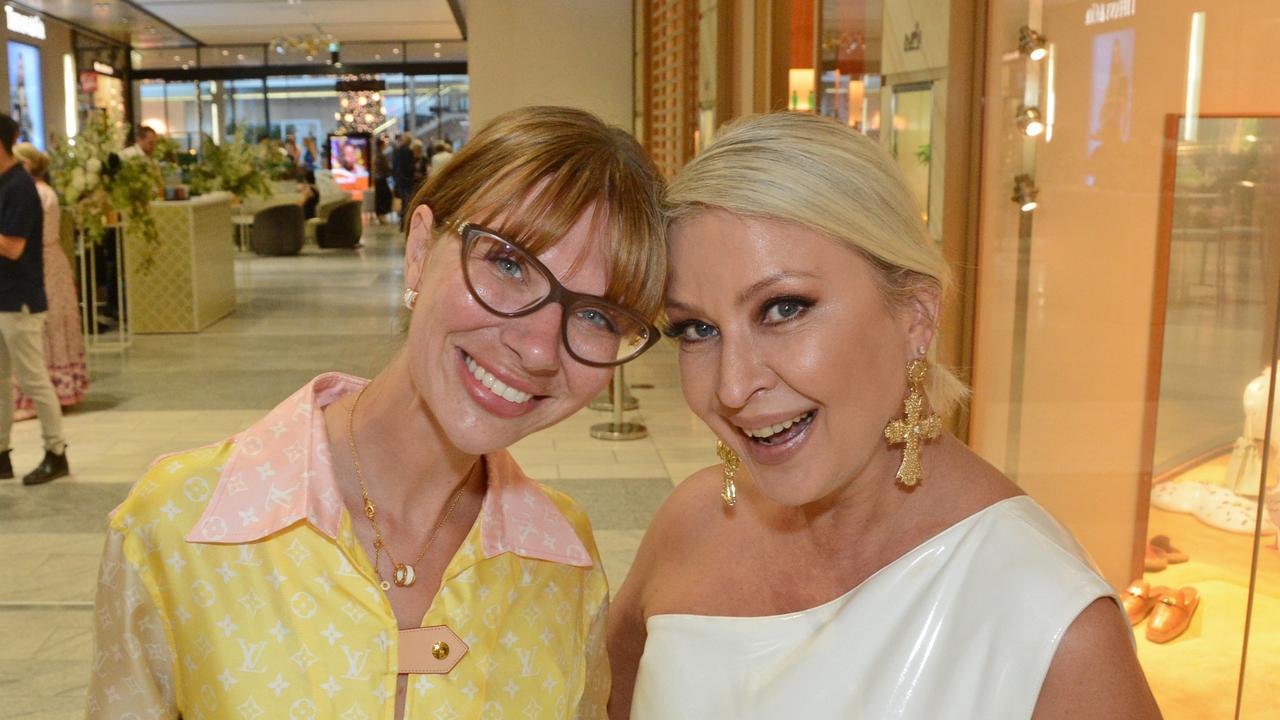 Olga Millar and Sasha Alexandra at Pacific Fair Luxury Soiree, Broadbeach. Pic: Regina King