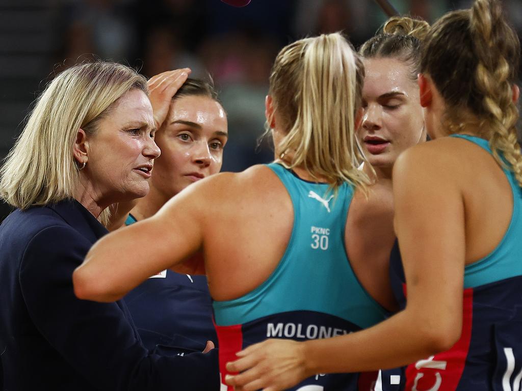 The Vixens were blown away by the Fever. Picture: Daniel Pockett/Getty Images