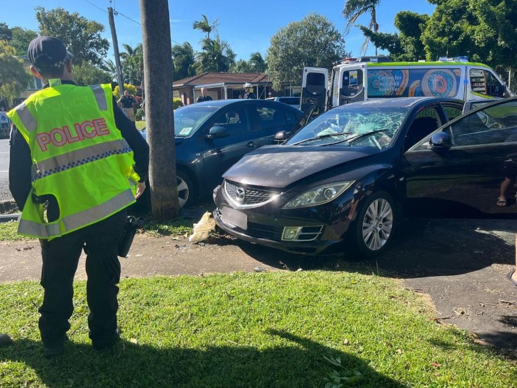 Both drivers were taken to the Mackay Base Hospital.