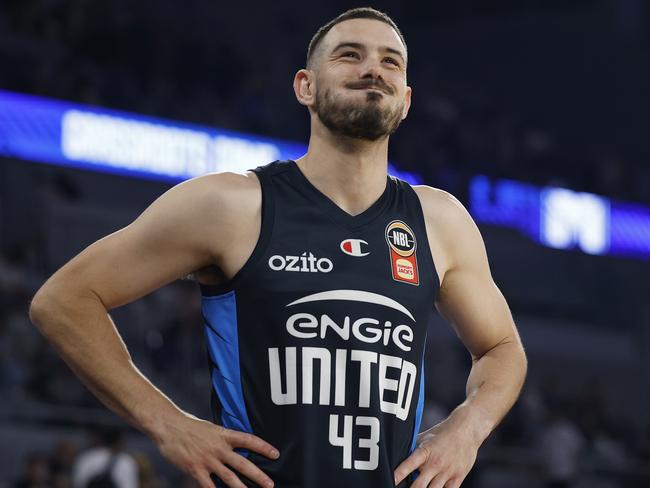 Melbourne United star Chris Goulding has spoken for the first time since being branded a flopper. Picture: Getty Images