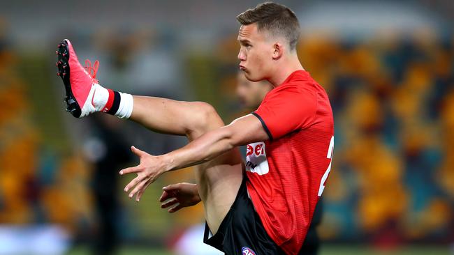 Jack Bytel impressed in his AFL debut against the Cats. Picture: Jono Searle/AFL Photos