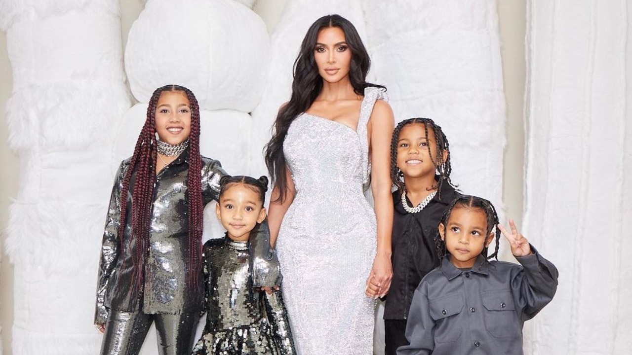 Kardashian kids North West and Penelope Disick TikTok videos