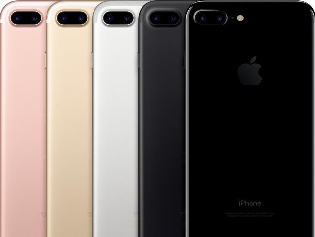 The iPhone 7 Plus with a twin lens cameras comes in rose gold, gold, silver, black and jet black.
