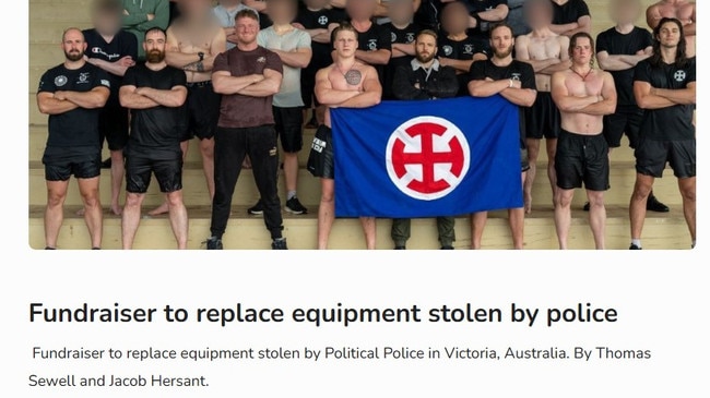 A recent fundraising drive by NSN members to replace "stolen" equipment.